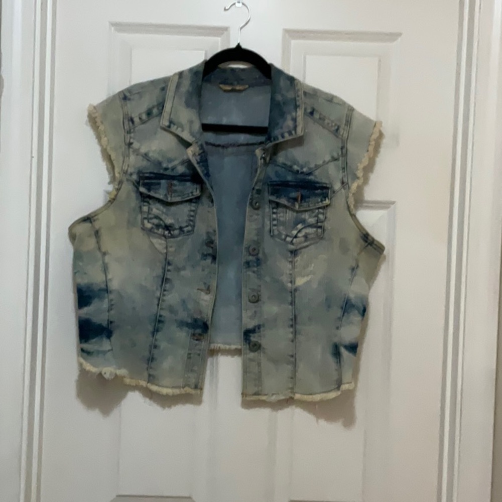 Highway Jeans Blue Denim Vest